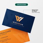 Raised Spot-UV Business Card 3