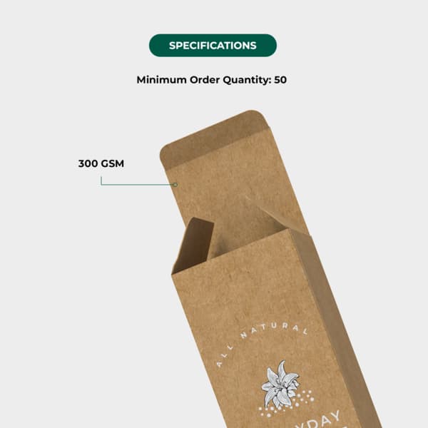 Kraft Paper Product Box 6