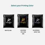 Black Custom Courier Poly Bags (with POD) 2