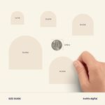 Arch Shape Sticker 1