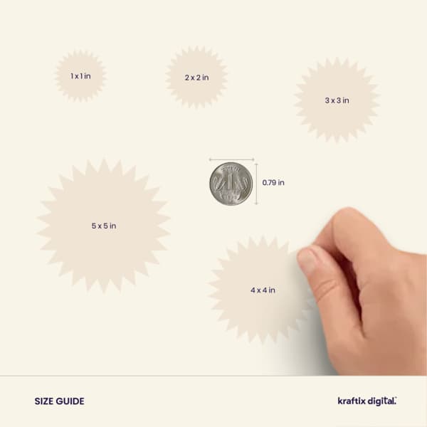 Starburst Stickers 2