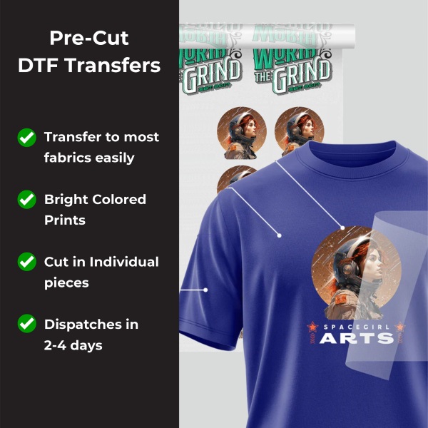 DTF Transfer Stickers (for Fabrics) 1