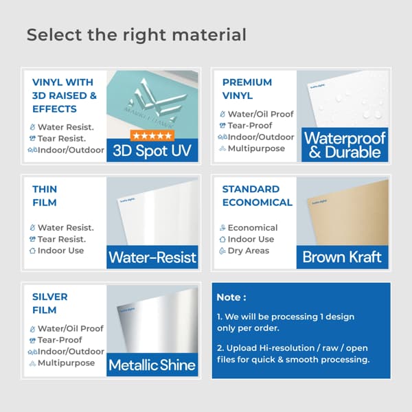 Premium Stickers & Labels 2