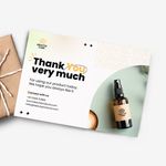 Express Your Gratitude - Kraftix Digital's Flat Thank You Cards