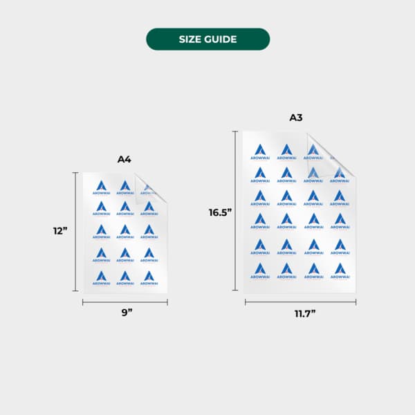 Ink Transfer A4 & A3 Sheets 3
