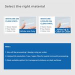 Transparent White-Ink Labels (Packed F&B) 2