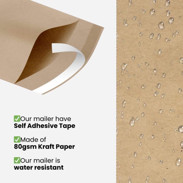 Kraft Paper Mailer Envelopes 3