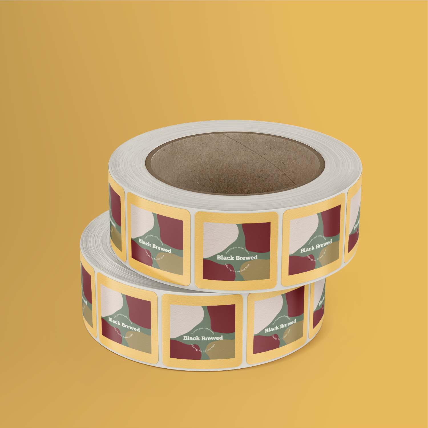 offee Bag label