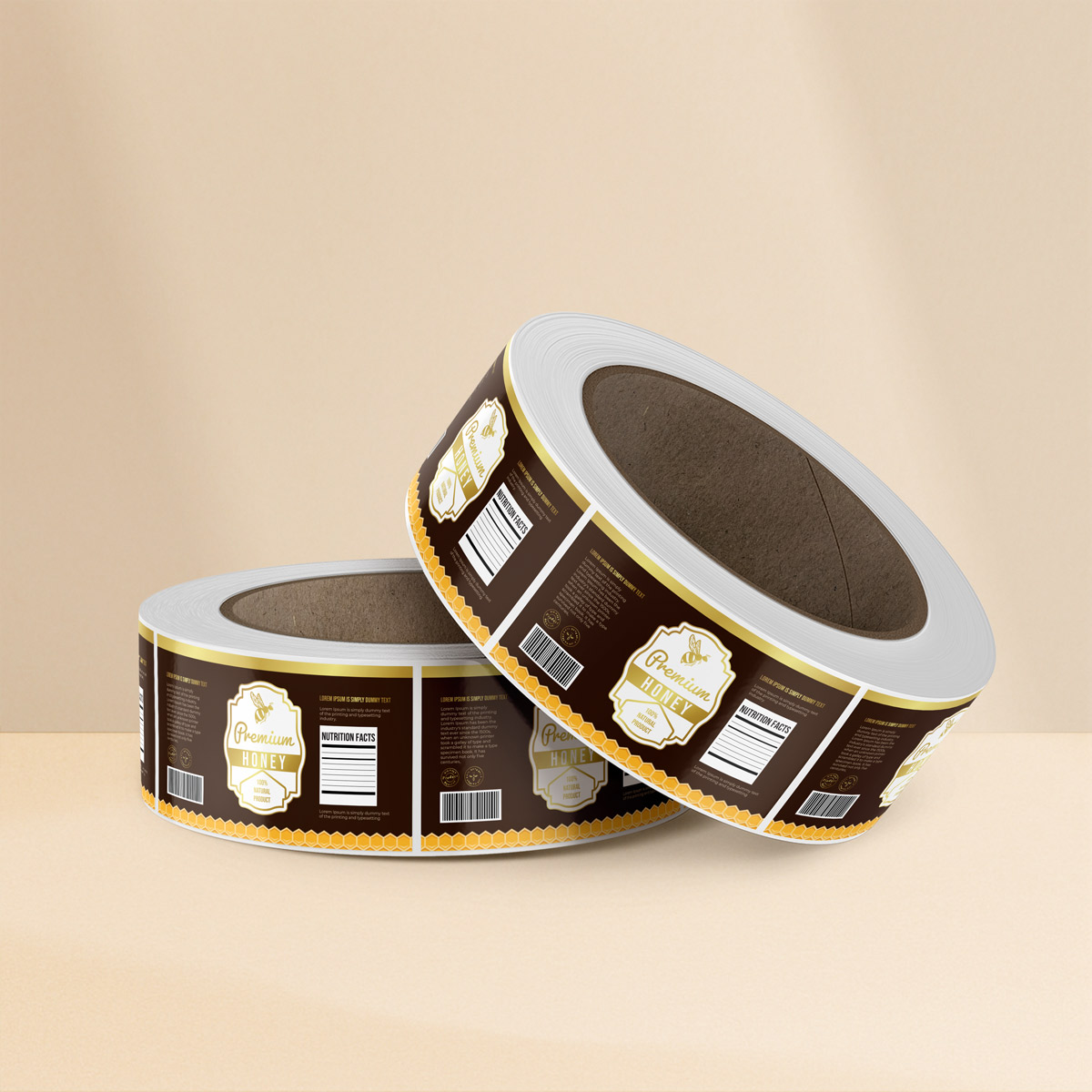Premium honey Roll Light