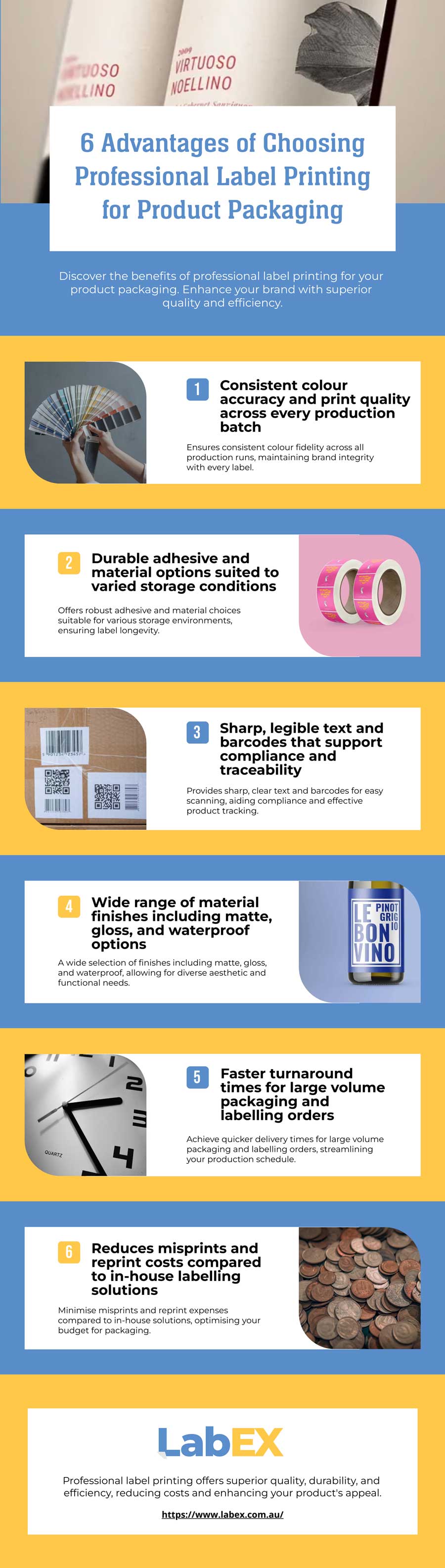 Advantages of Choosing Professional Label Printing