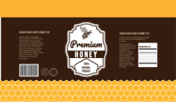 Premium Honey Label
