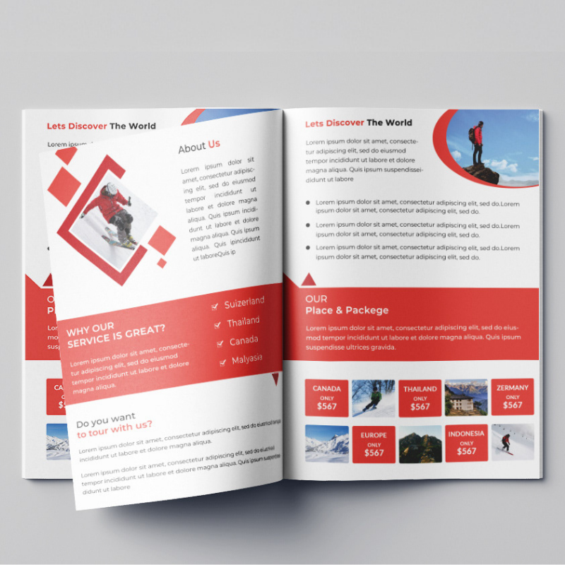 Saddle Stitching Booklet (Offset)