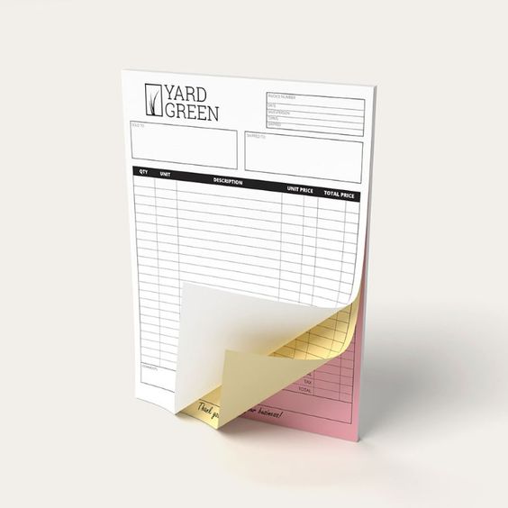 NCR Bill Book