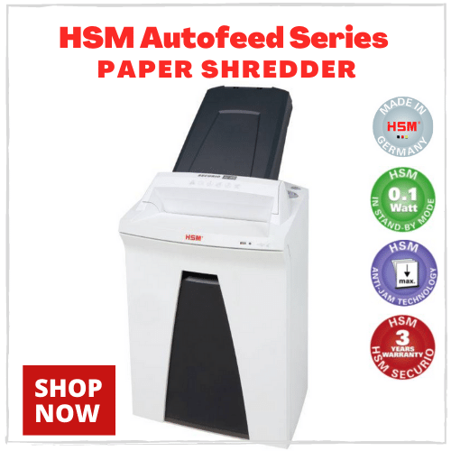 HSM Autofeed Series Paper Shredder