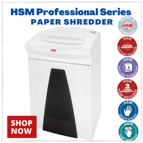 HSM Professional Series Paper Shredder