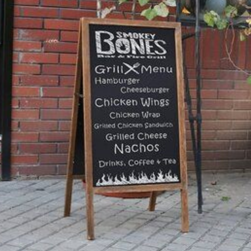 Menu & Information Board
