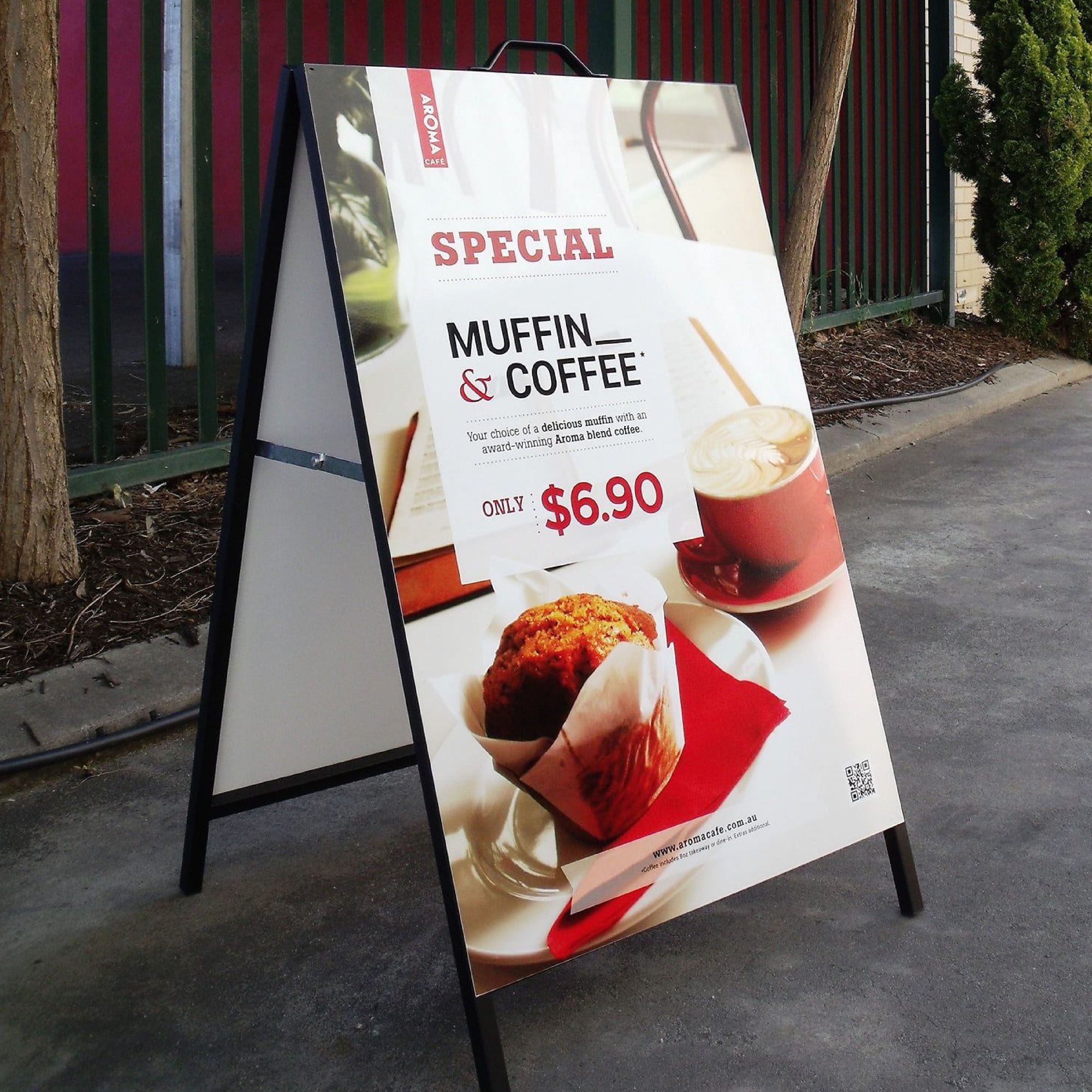 Metal A-Frame Sign 8