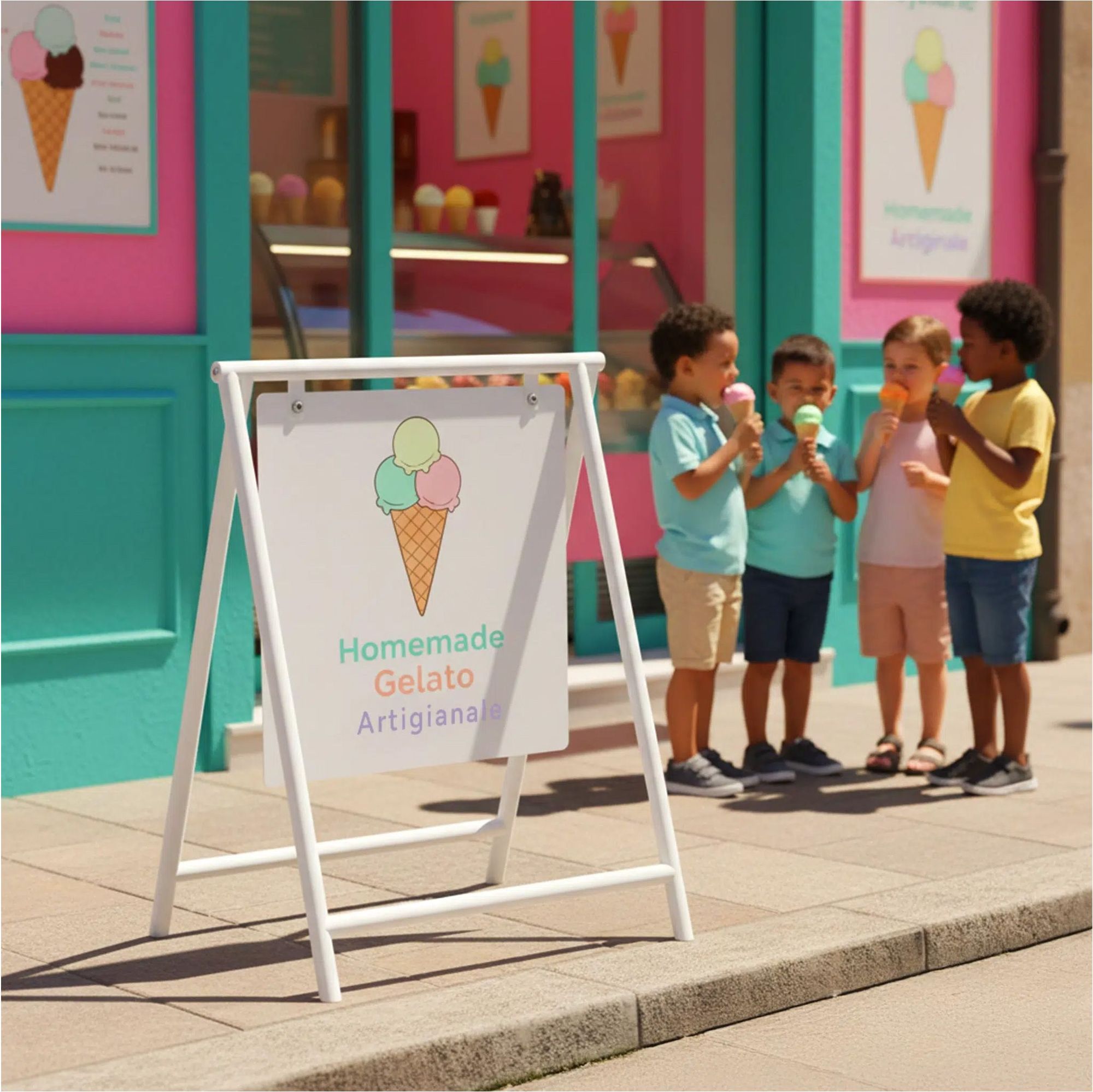 Cafe Swinger A-Frame Sign 9