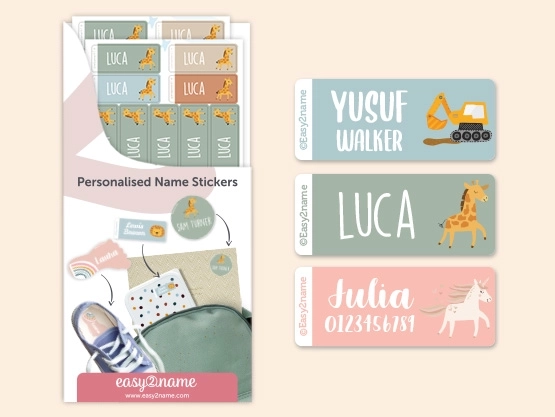 Small Name Labels (Themed)