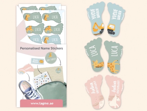 Themed Shoe Labels 1