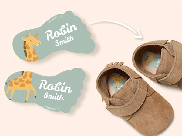 Themed Shoe Labels 4