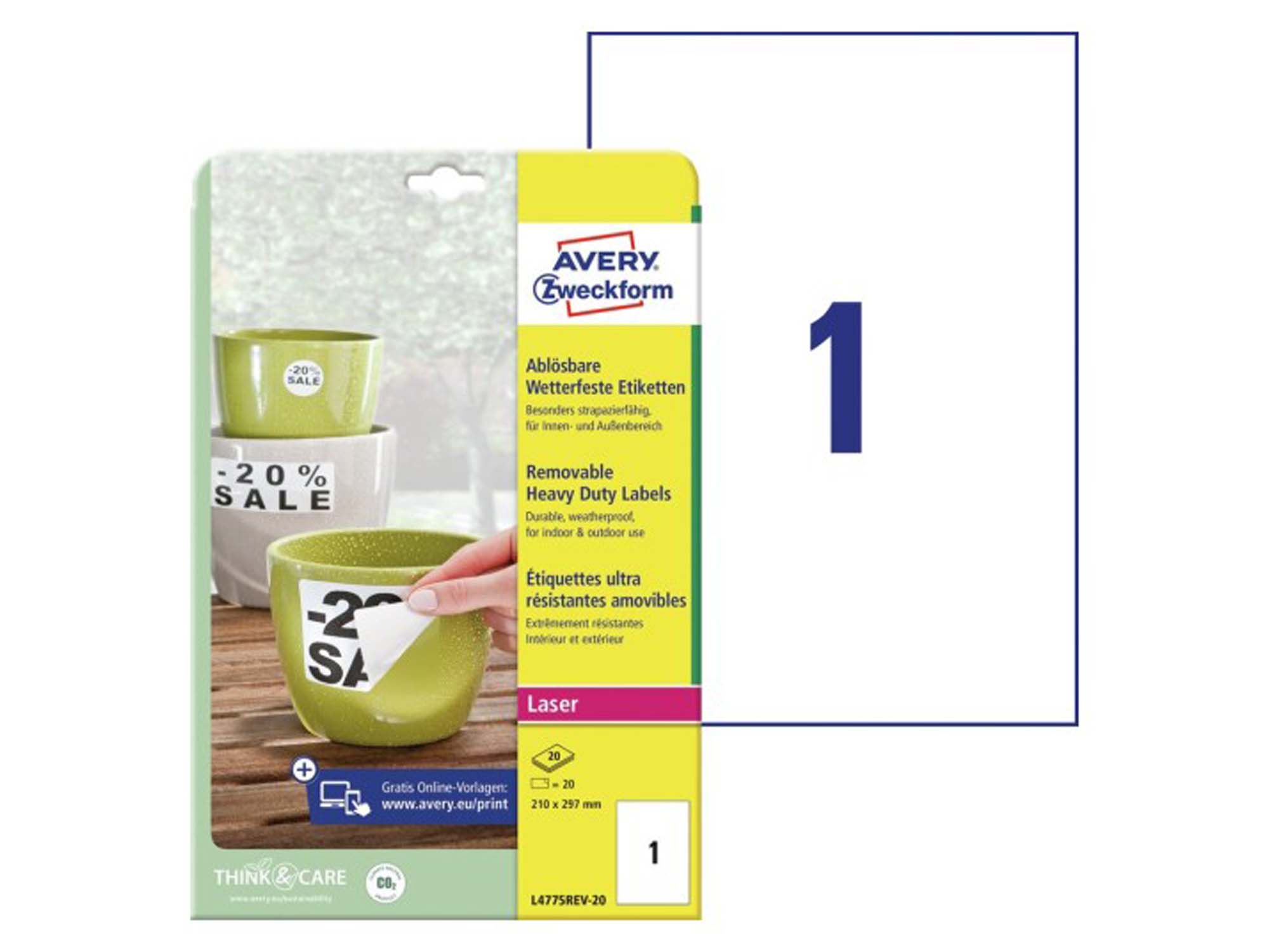 Weatherproof Film Labels (L4775REV-20)