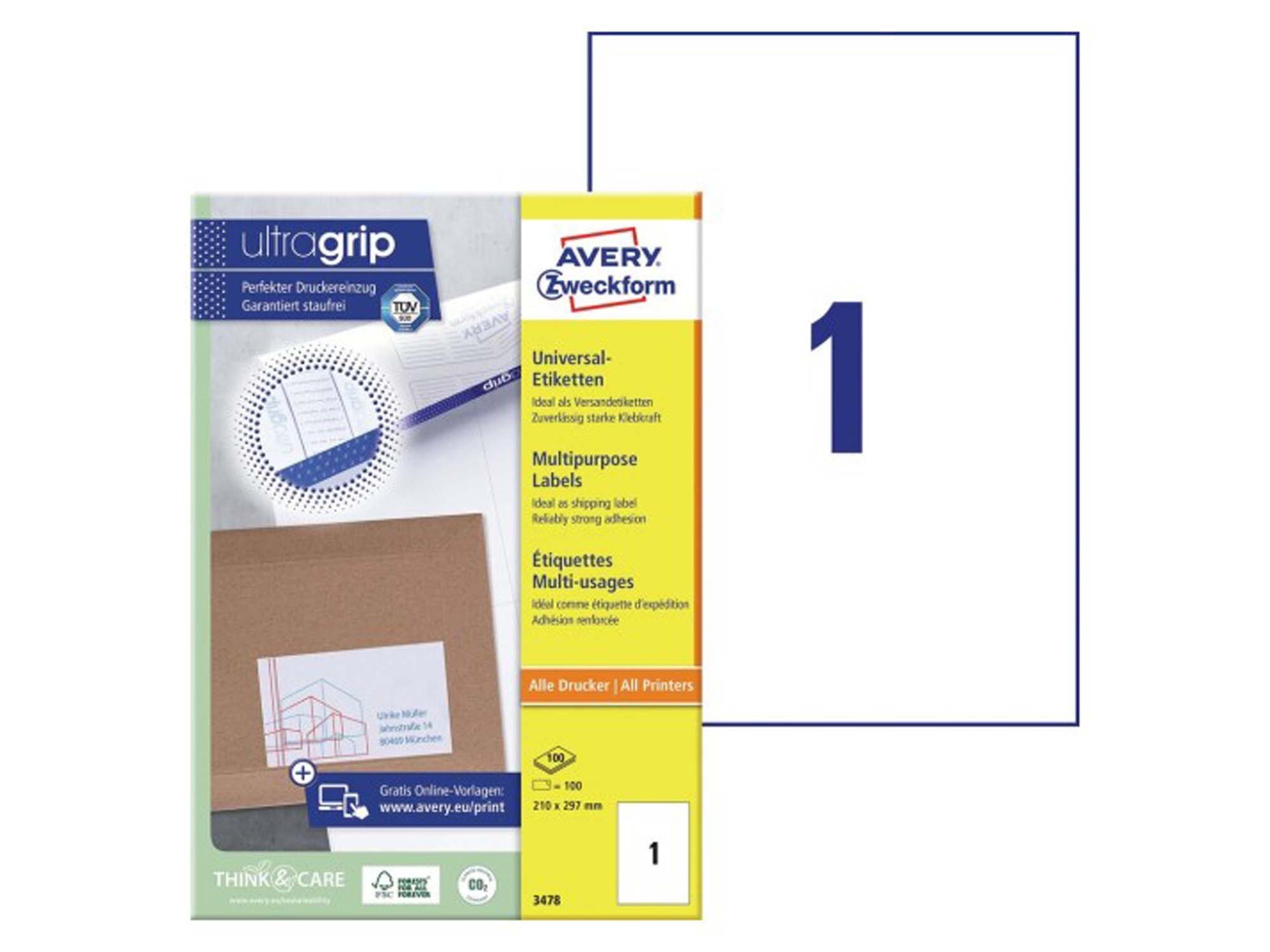 بطاقات الاستخدام العام متعددة الأغراض (3478-100)