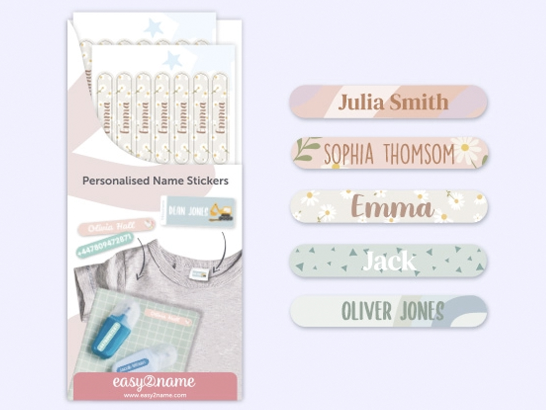 Mini Design Name Labels