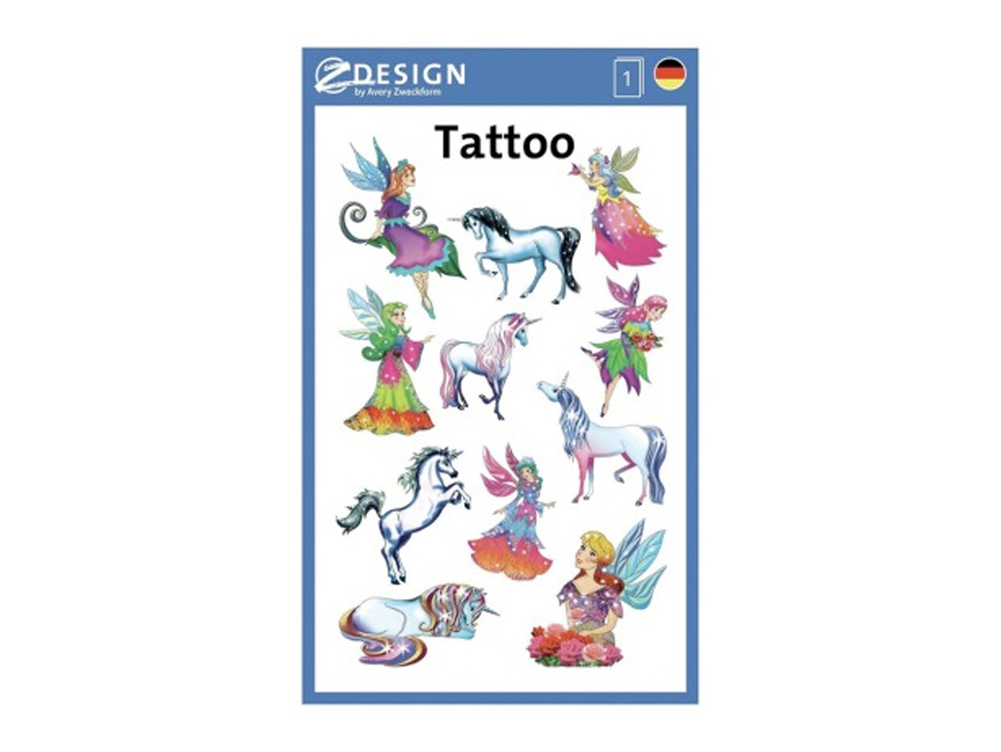 Children Tattoos (Fairies,Unicorns, Tattoo film)