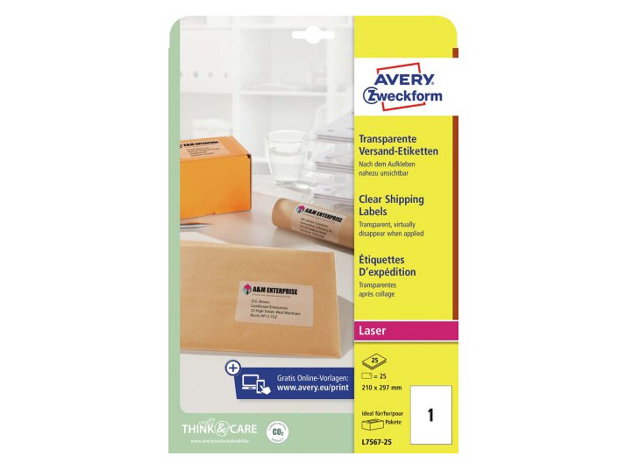 التسميات البريدية (L7165-40)