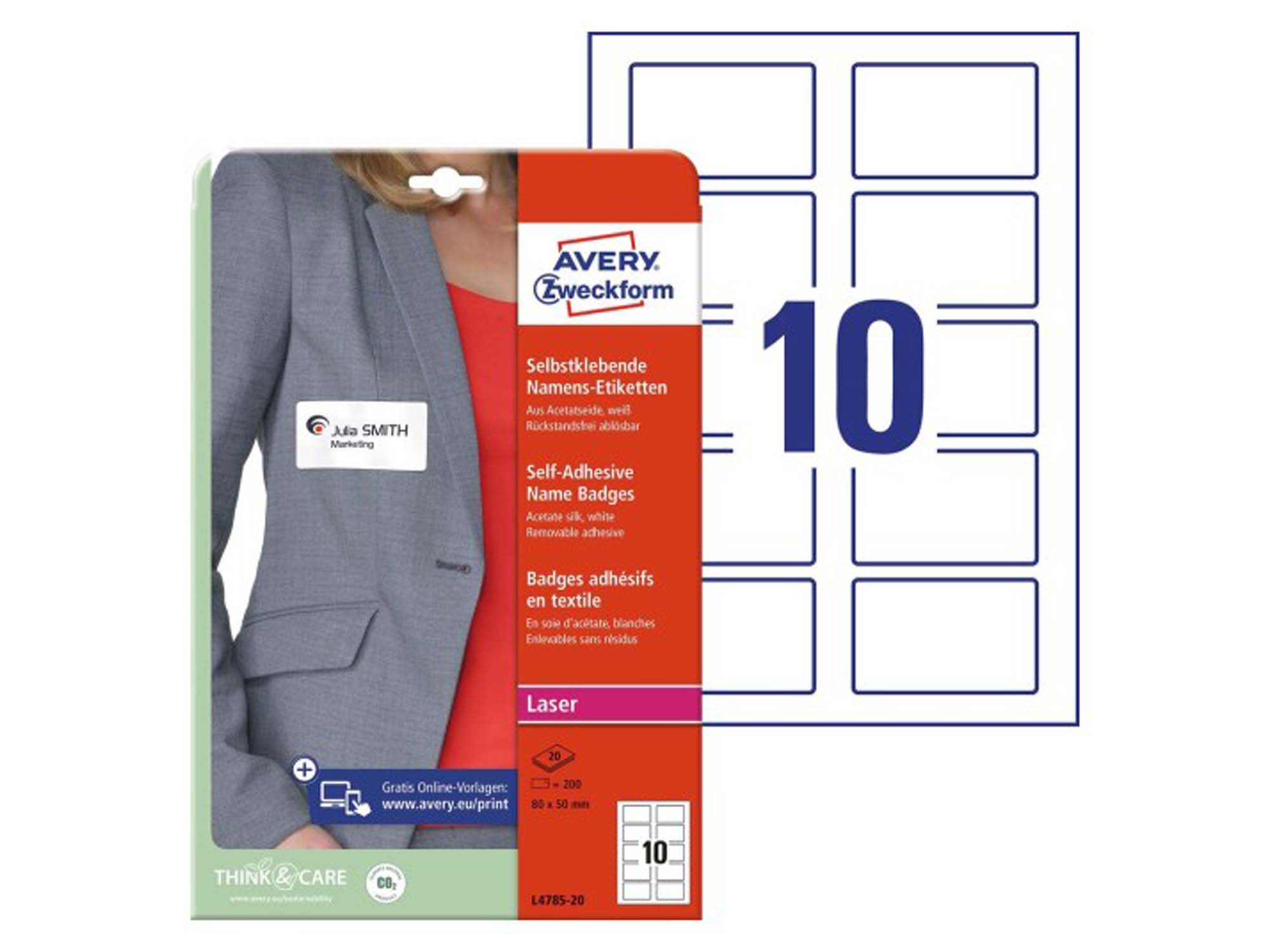 Name Badges (L4785-20)