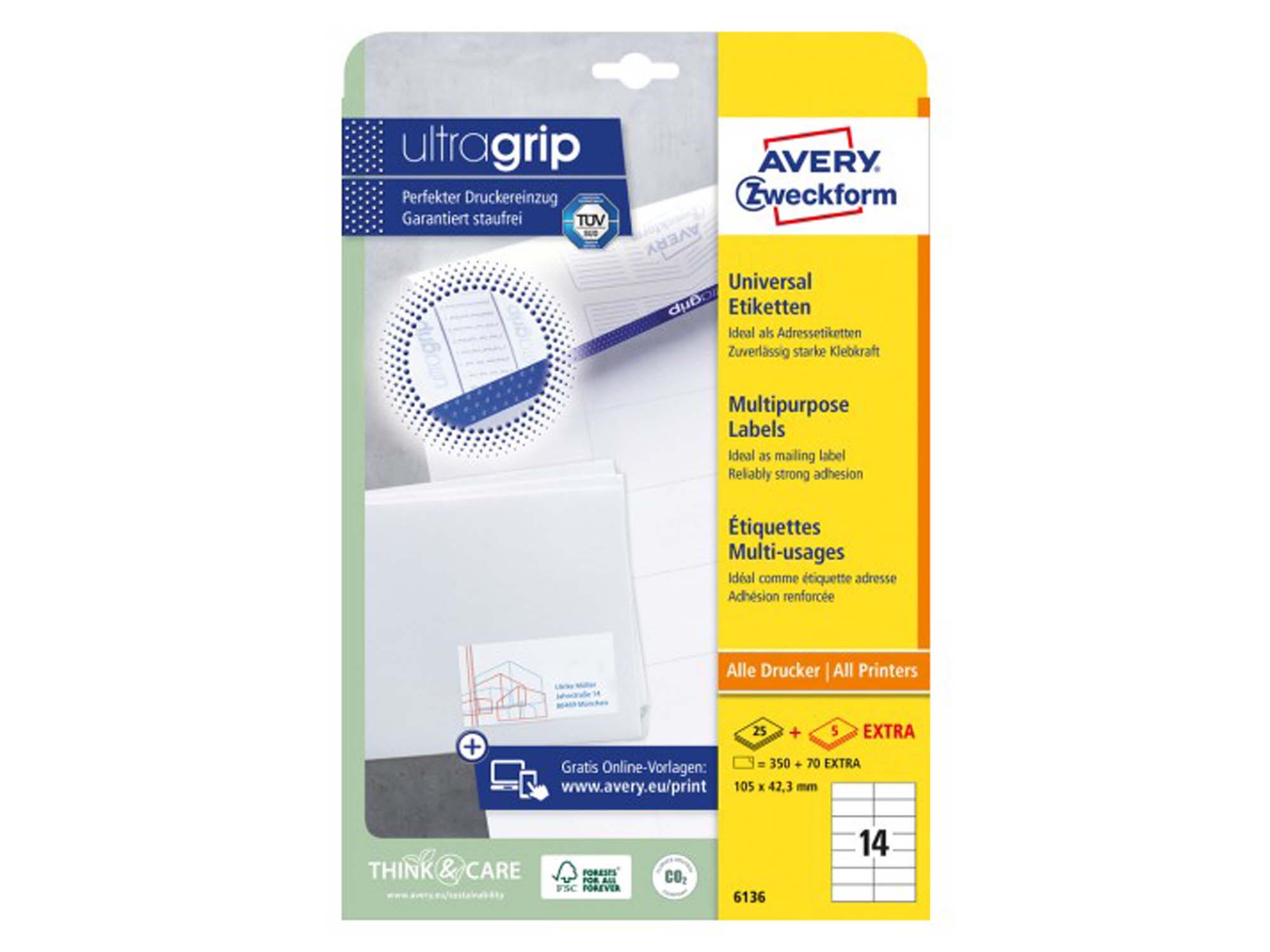 ملصقات متعددة الأغراض (3475)