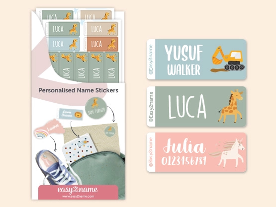 Small Name Labels (Themed)