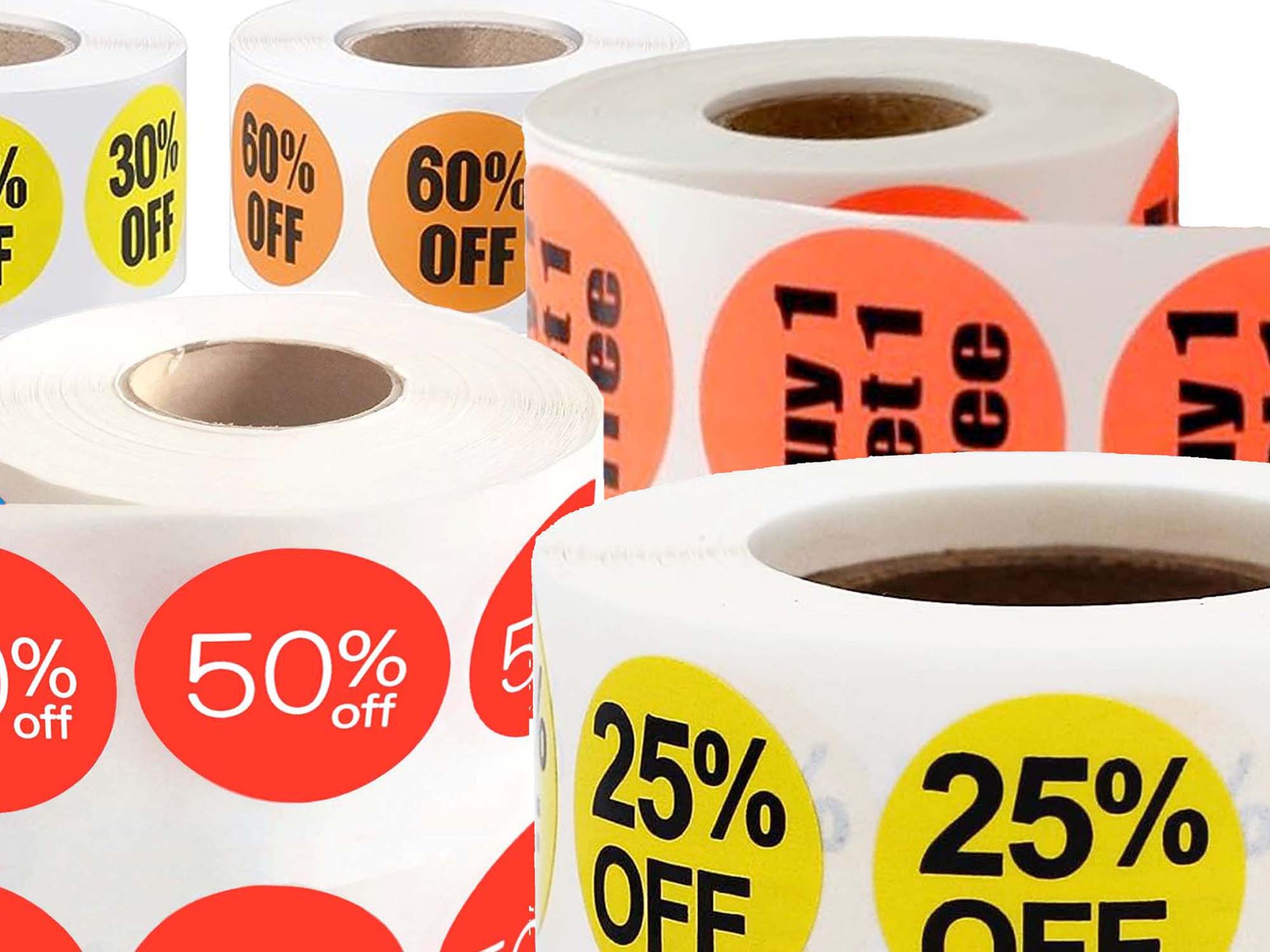 ملصقات العرض خاص