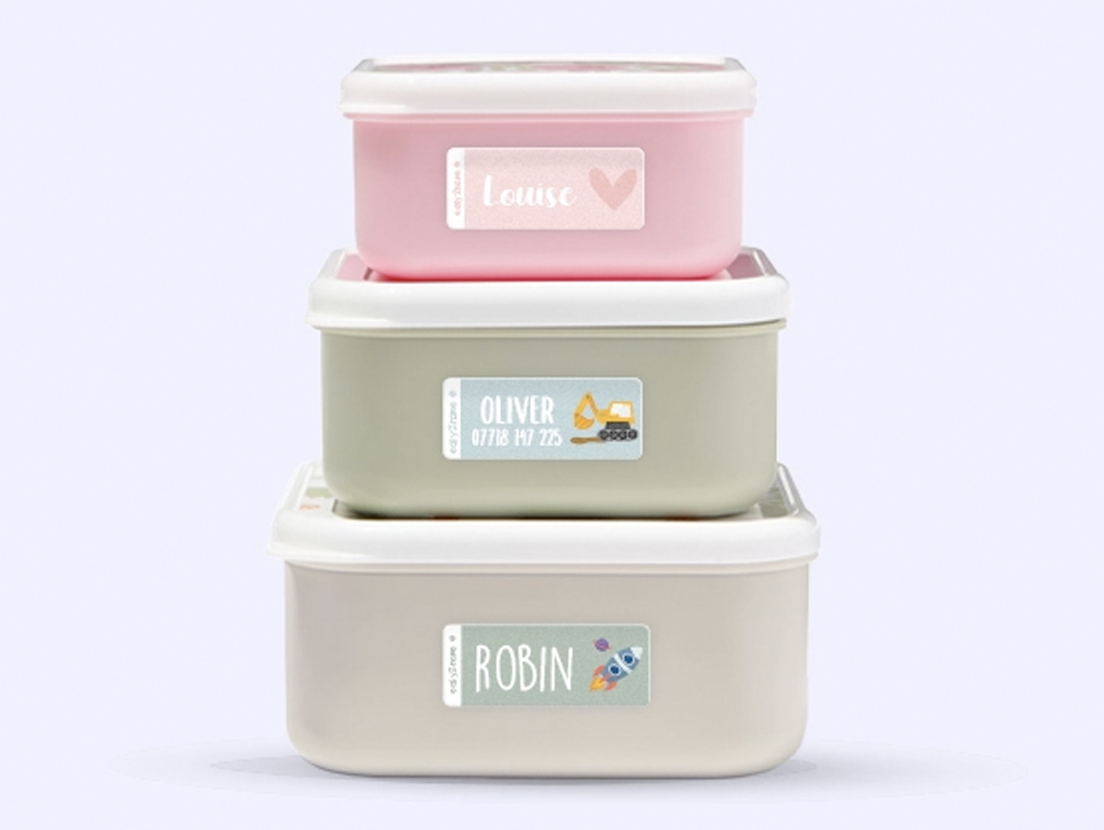 Small Name Labels  – multicolour 1