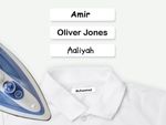 Small Name Labels  – multicolour 1