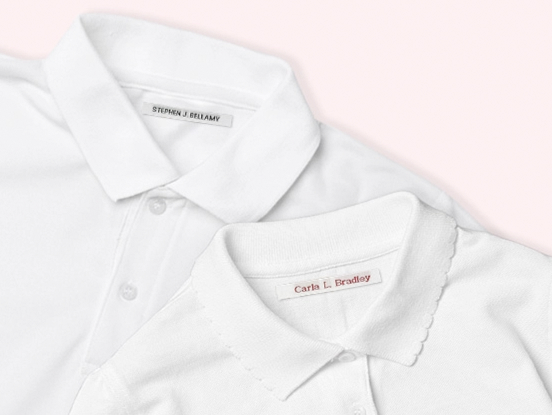 Small Name Labels  – multicolour 3