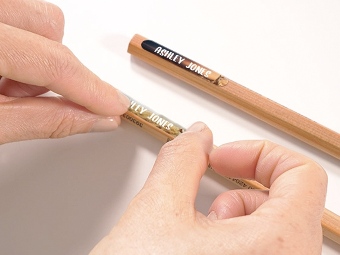 Mini Realistic Name Stickers 2