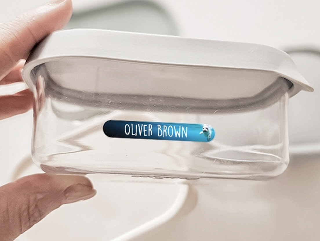 Mini Realistic Name Stickers 1