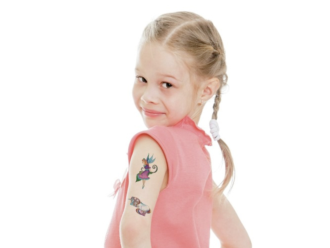 Children Tattoos (Fairies,Unicorns, Tattoo film) 3