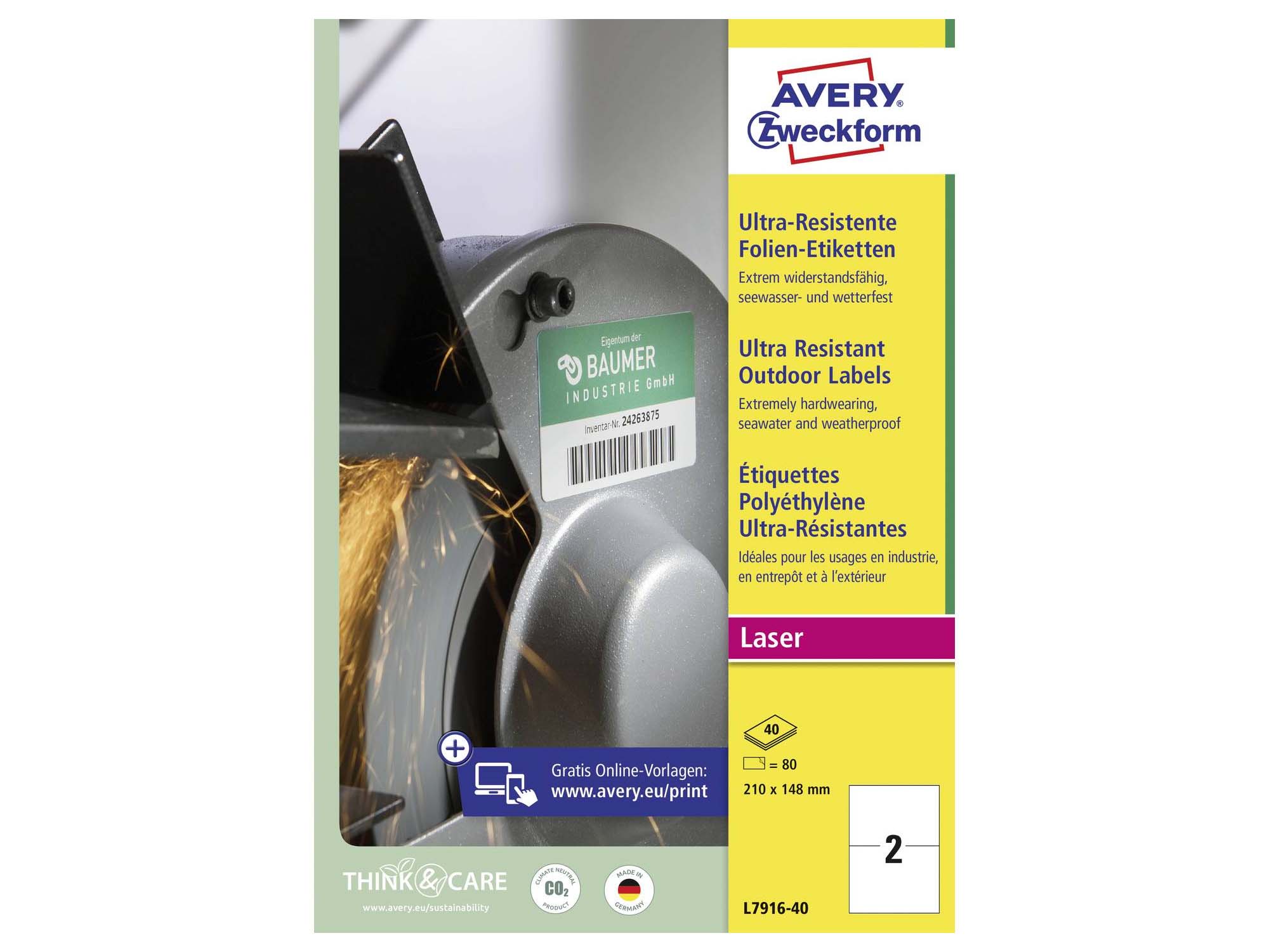 (L7916-10) ملصقات خارجية فائقة المقاومة 1