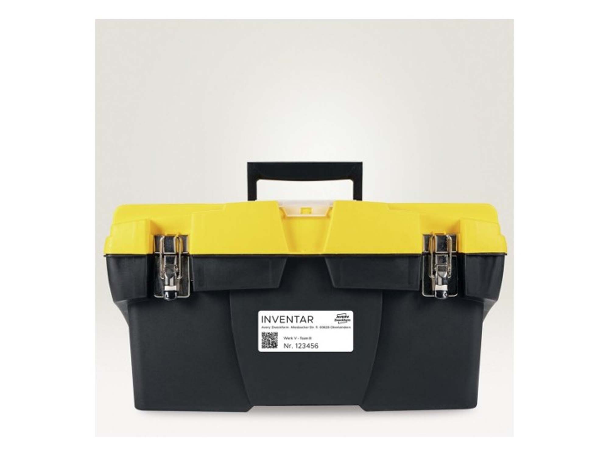 Weatherproof film labels (L4773-20) 4
