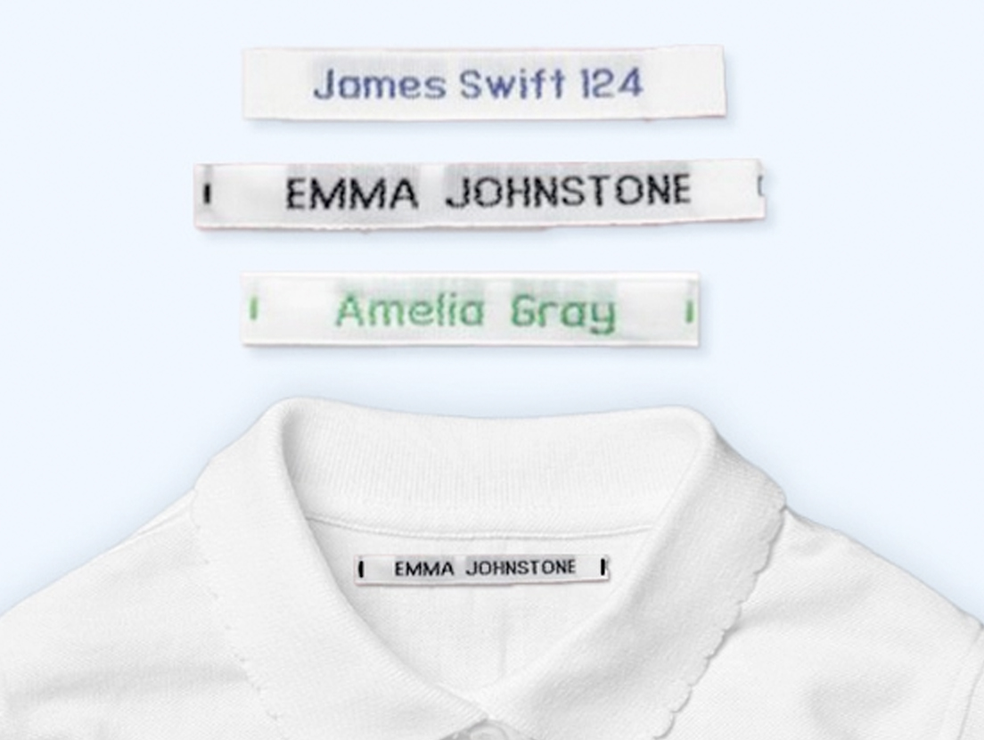 Small Name Labels  – multicolour 2