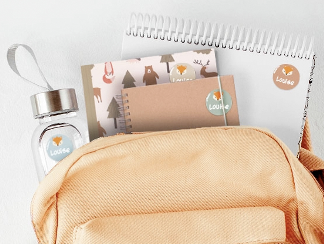 Round Stickers (Multi Color Icon) 2