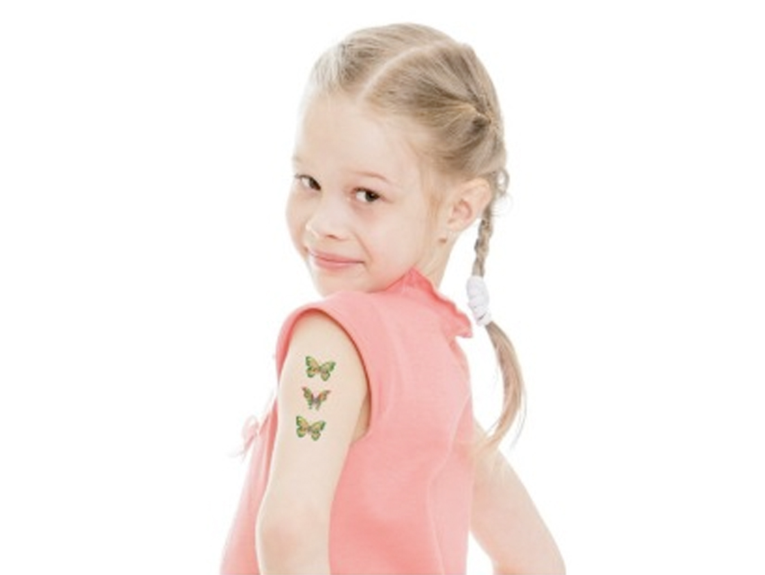 Children Tattoos (Butterflies, Tattoo film) 2