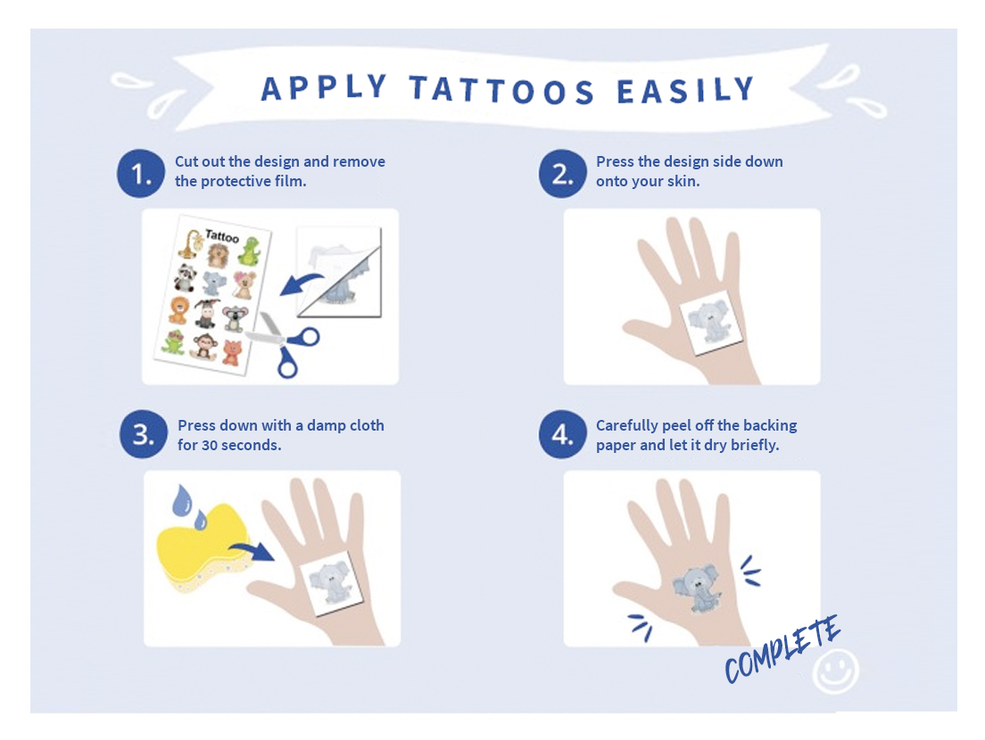 Children Tattoos (Butterflies, Tattoo film) 3