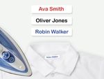 Iron on Labels 1
