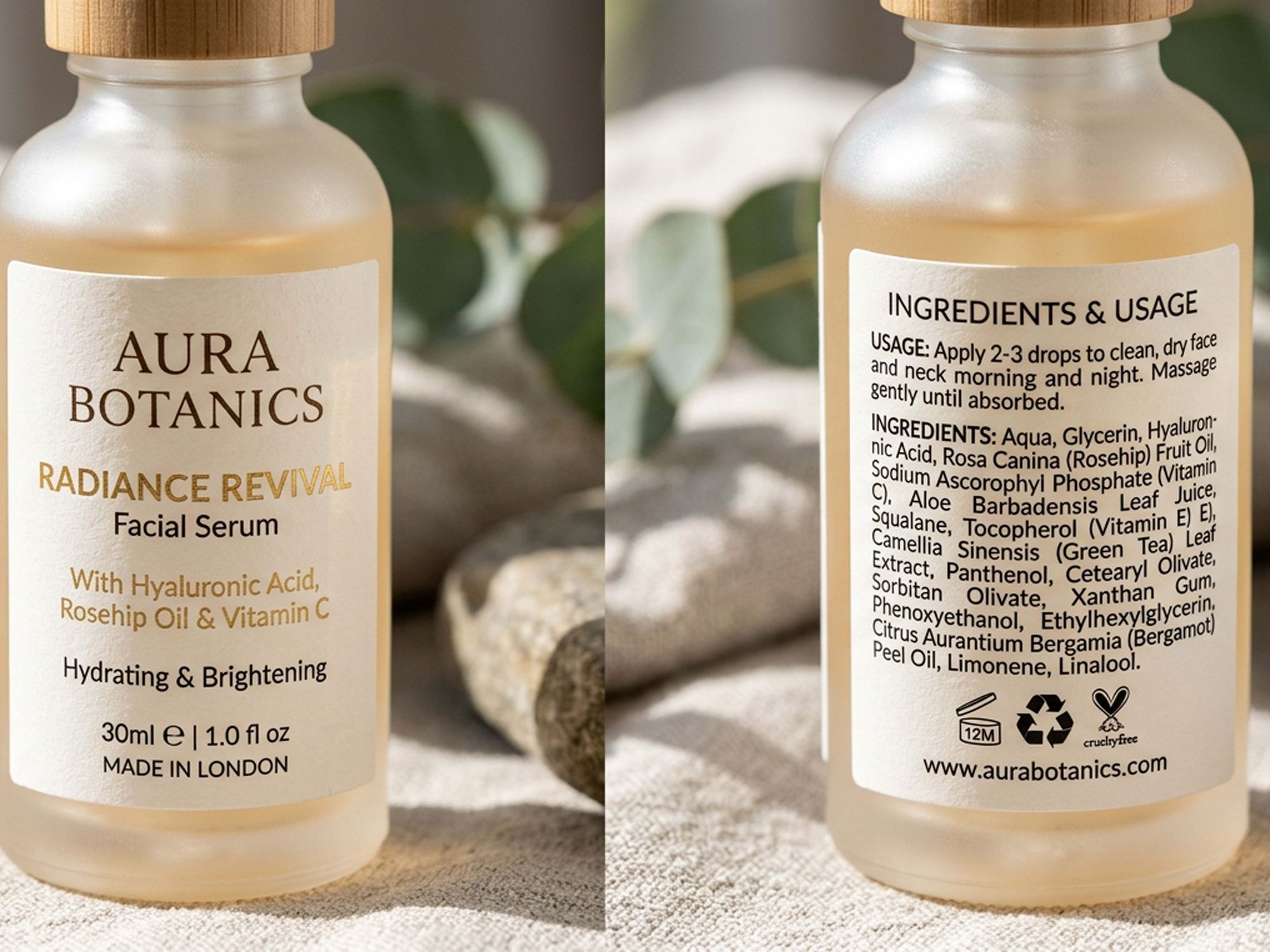 Skincare Products Labels 2