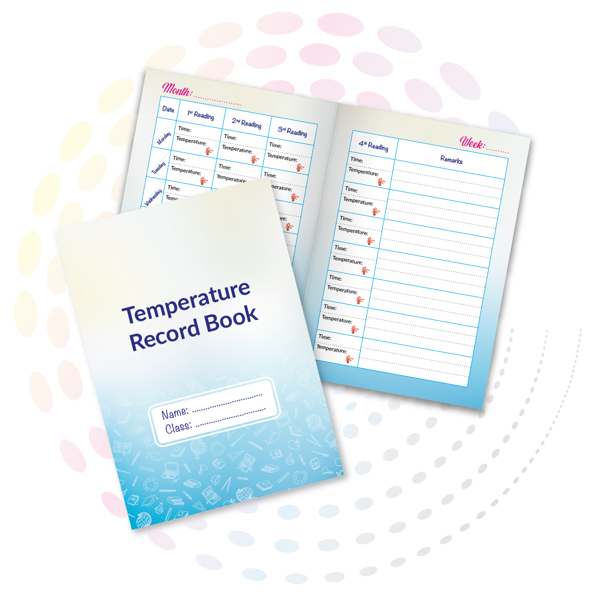 Temperature Log Book Temperature Log Book