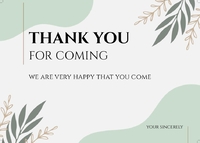 A5 Thank You Card V01